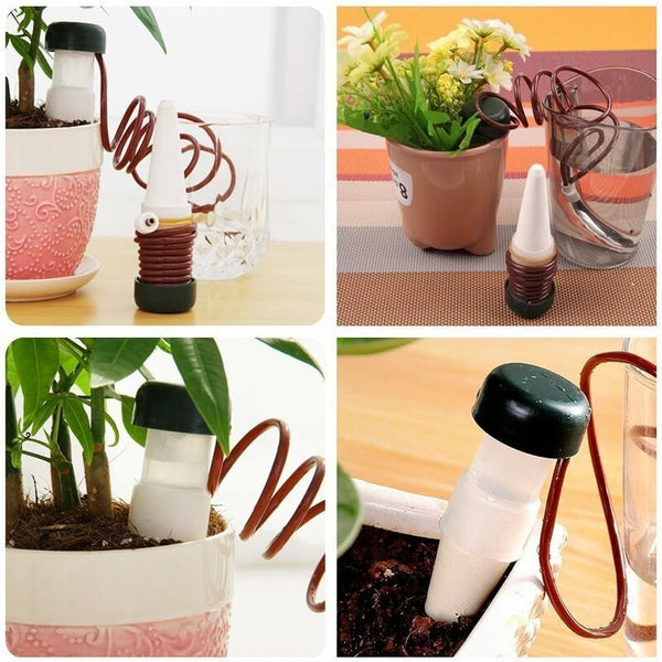 Automatic Drip Irrigation System With Self Ceramic Probes Indoor Plant Spikes For Watering Bonsai Plants Flowers Self Watering Aids