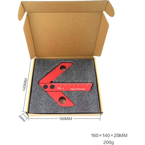Woodworking Measuring Tool Line Gauge Center 45/90 Degree Right Angle Carpenter Ruler Other Measuring & Layout Tools