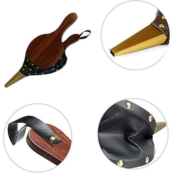 Fireplace Bellows Wood Blower With Strap For Barbecue Fireplace & Stove Accessories
