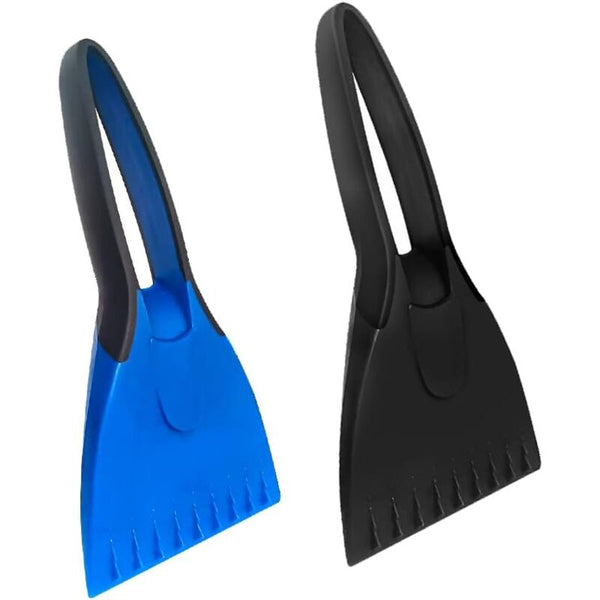 2 Piece Frost Scraper Set With Non Slip Handle Ice Scrapers & Snow Brushes