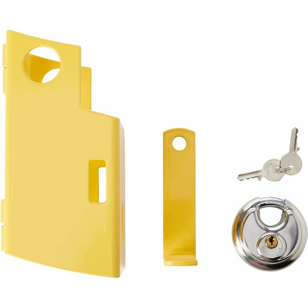 Heavy Duty Steel Caravan/Trailer Hitch Lock With Padlock Caravan Parts Accessories