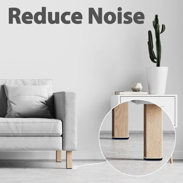 Furniture Sliders 16 Pieces Ptfe Teflon Square Self Adhesive Suitable For Smooth Floors And Carpets Furniture Parts