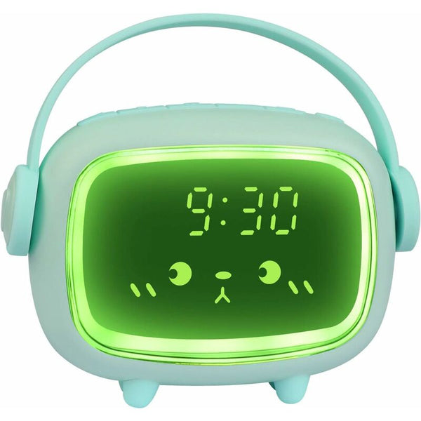 Kids Digital Alarm Clock For Girls Boys Angel With Lights And Snooze Function (Green) Alarm Clocks & Clock Radios