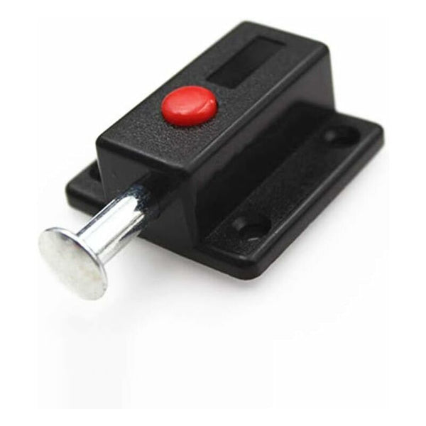 4Pcs Spring Loaded Cabinet Door Latches With Screws Door Locks & Lock Mechanisms
