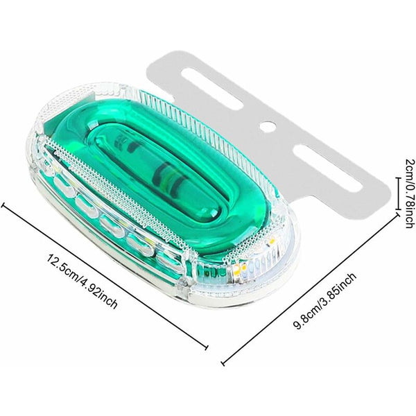 Trailer Lights Side Marker Rectangular Clearance Dustproof Accessory For Night Safety Pickup Truck Trailer Parts