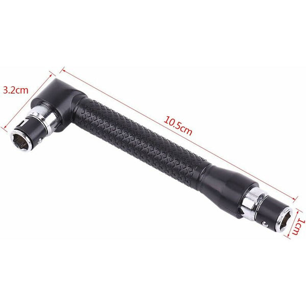 10 Pcs Screwdriver L Shaped Extension Handle Double Head Hex Socket Torx Slotted Kit Tool Screwdrivers & Nutdrivers