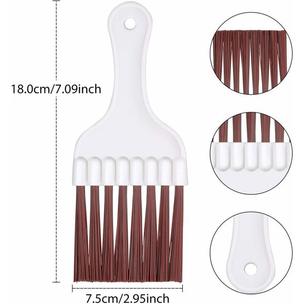 3 Pcs Air Conditioner Condenser Cleaning Brush Stainless Steel Fin Cleaner Refrigerator Coil Portable Air Conditioners