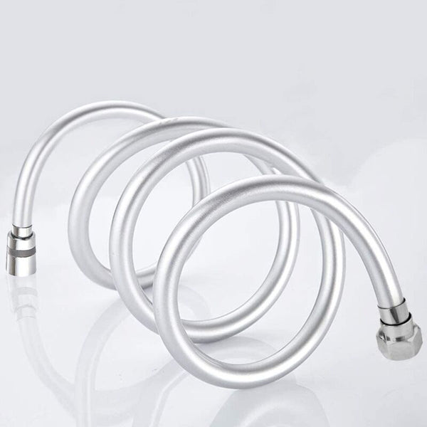 2M Extra Long Smooth Chrome Shower Hose (G1/2) Shower Hoses