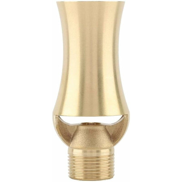 Brass Ice Tower Pond Waterfall Cedar Fountain Spray Nozzle Head Adjustable Shape Basin Flow Sprinkler Fountains