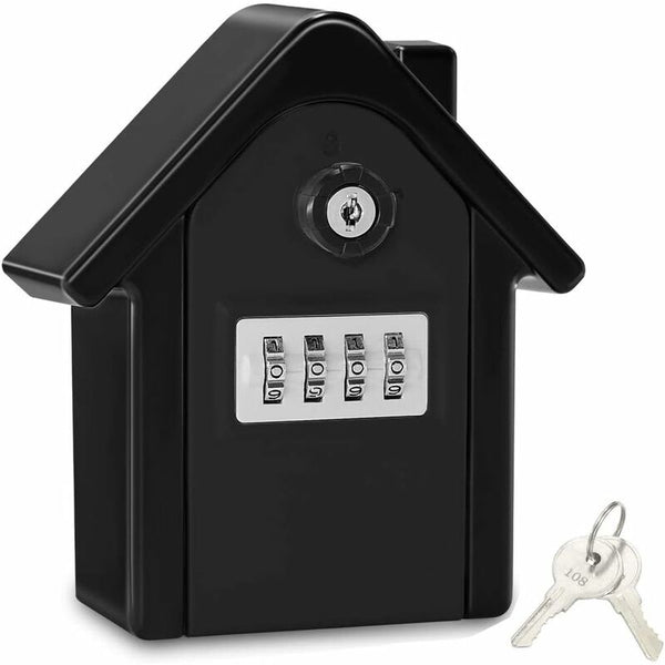 Wall Mounted Key Safe Box With Digital Code & Emergency Keys Large Xl Size Outdoor For Home Key Safes Boxes & Hideaways
