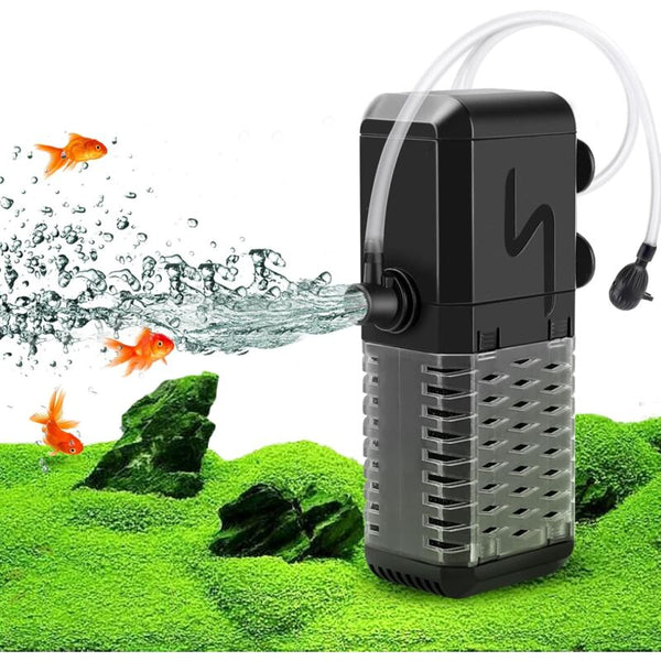 600L/H Internal Aquarium Filter For Tanks Up To 200L Aquariums