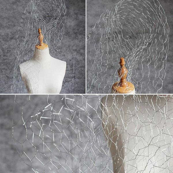 Galvanized Hexagonal Chicken Wire 400Mm X 5M For Craft Projects Gardening Home Decor Crafting Tools
