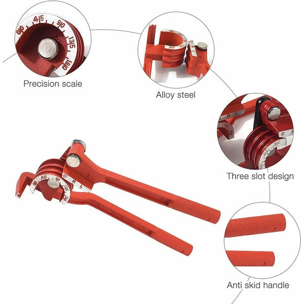Tube Bender 3 In 1 6Mm/8Mm/10Mm Copper Cutter 180 Heavy Duty Manual Other Hand Tools