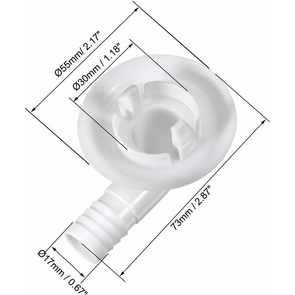 Air Conditioning Drainage Hose Connector Elbow Fitting For Mini Split Units And Window Ac Parts 30Mm 1 Pcs Portable Air Conditioners