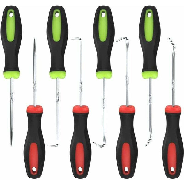 8 Piece Precision Mechanics Pick And Screwdriver Set With Long Reach Hooks Screwdrivers & Nutdrivers