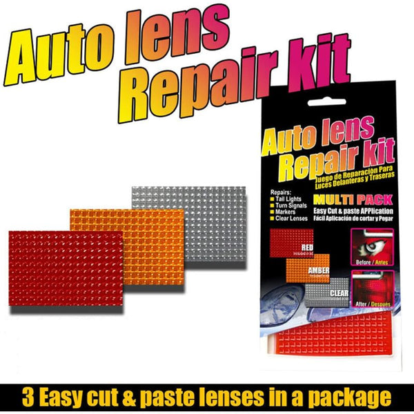 Auto Lens Repair Kit Multi Pack Car Lights Crack Film Headlight Taillight Tools 3 Pcs Comes With Other Repair Kits & Tools