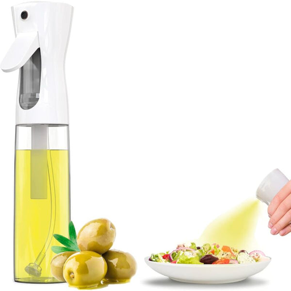 300Ml Glass Oil Spray Bottle For Cooking Fine Mist Food Sprayer Oil & Vinegar Dispensers