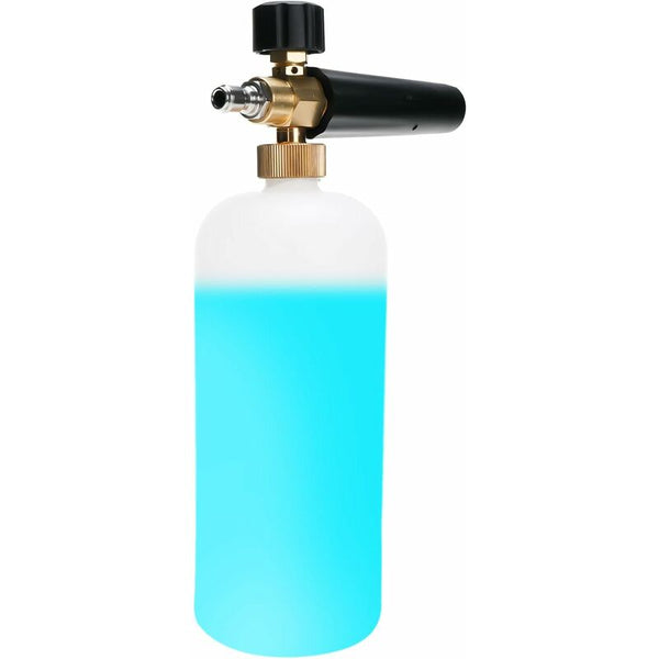 Car Foam Cannon 1L Lance For High Pressure Washer Brass Parts Adjustable Concentration Spray Range Pressure Washers