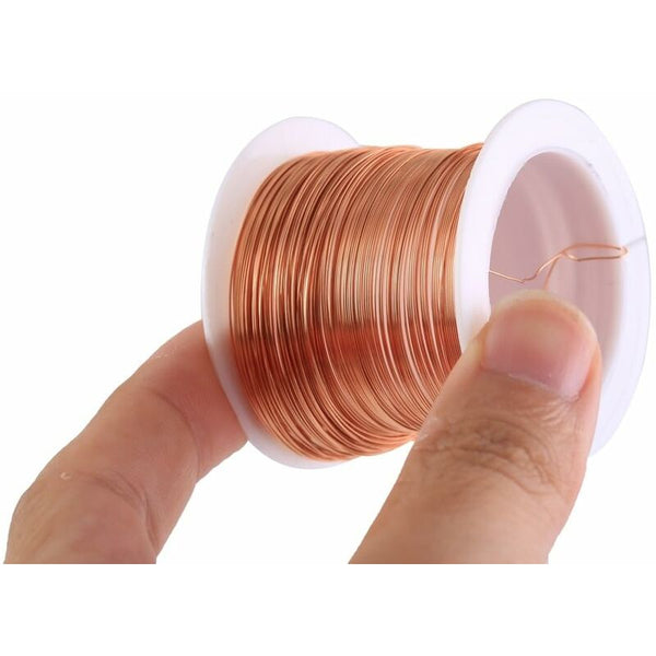 Copper Coil 0.3Mm 20M Enameled Magnet For Repairing Magnetic Winding Welding Connections Electrical Wires & Cables