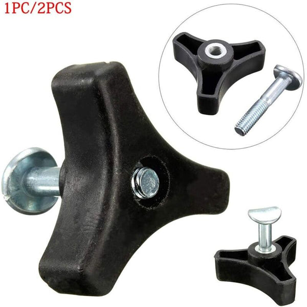Triangle Knob Handle Universal Lawn Mower Butterfly Nut And Bolt Power Equipment Part Garden Tools For Lawn Mower Parts