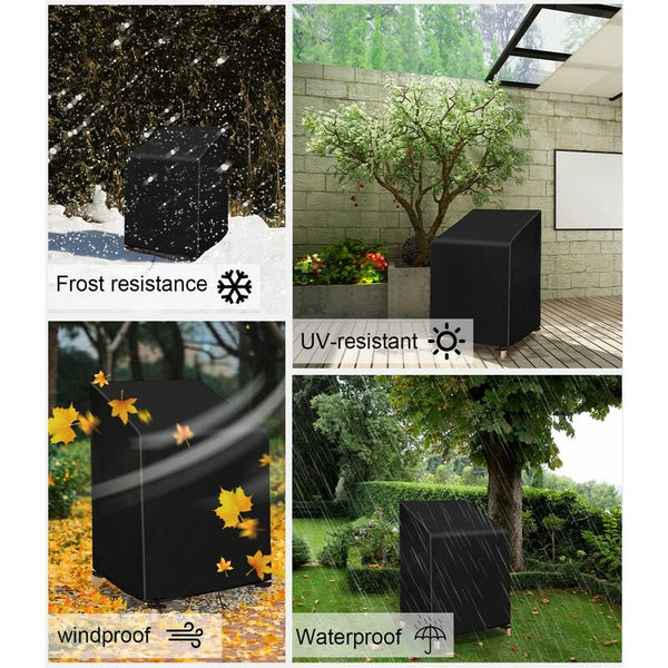 Garden Chair Cover (686880/120Cm) 210D Oxford Waterproof Stacking Outdoor Stackable Chair Covers