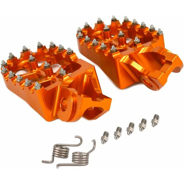Repose Pieds Cnc Mx Pour Moto 85 125 150 250 300 350 450 500 Sx Xc W F Exc Factory Edtion Pedals