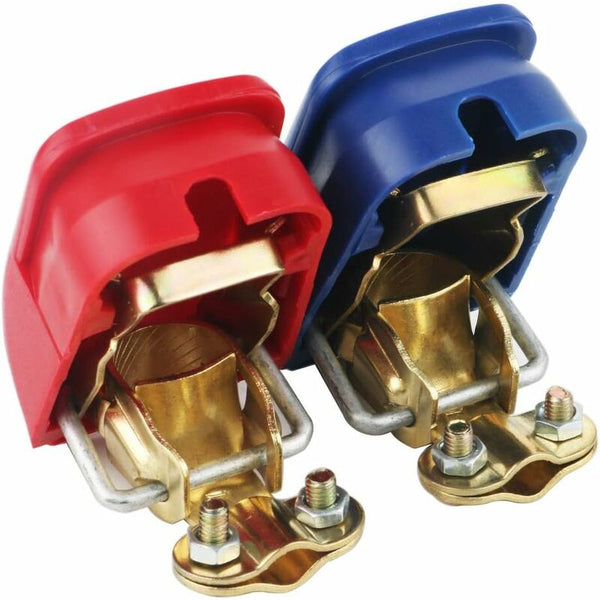 2 Pack Quick Release Battery Terminals 12V Connectors Switch For Battery Testers