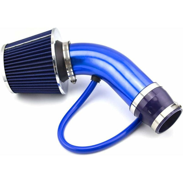 Universal Performance Cold Air Intake Filter Aluminum Induction Hose Pipe For Car And Automotive Mouldings Trim
