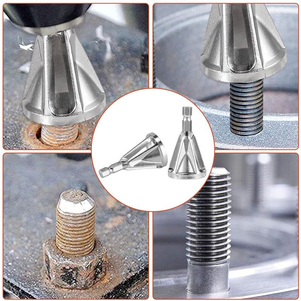 External Chamfer Deburring Tool For Drill Bit Burr Removal Quickly Repairs Damaged Metal Deburring Tools