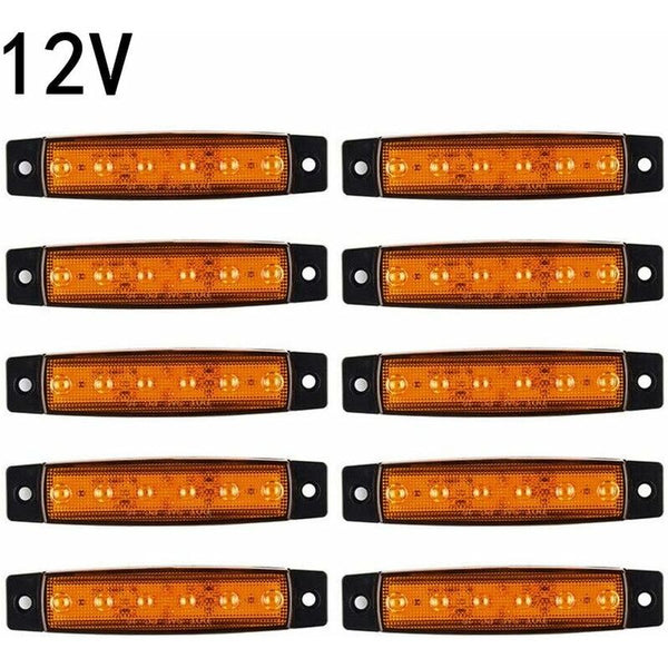 Truck Side Marker Lights 10 Pcs Led Dc 12V Lamp Led Car Lights