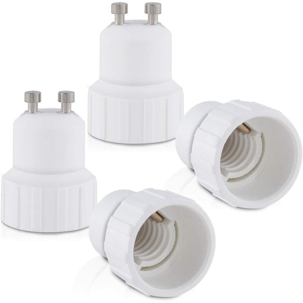 4X Socket Adapter Gu10 To E14 Converter Bayonet Base Lamp Holder For Led Halogen Bulb Light Bulbs