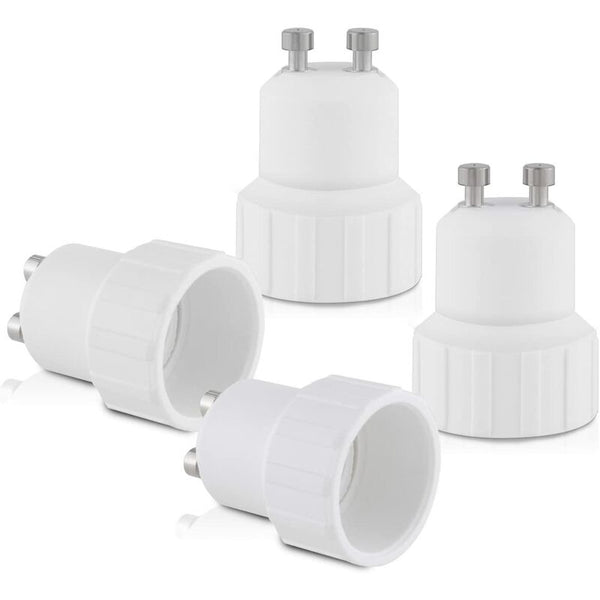 4X Socket Adapter Gu10 To E14 Converter Bayonet Base Lamp Holder For Led Halogen Bulb Light Bulbs