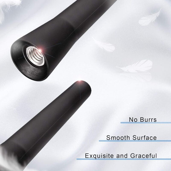 Autoparts Universal 65Mm Short Car Antenna Modified Carbon Fiber Style Black Antennas