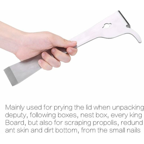 Stainless Steel Beekeeping Scraping Knife Propolis Scraper Beehive Cleaning Tool For Beekeepers Beekeeping Equipment