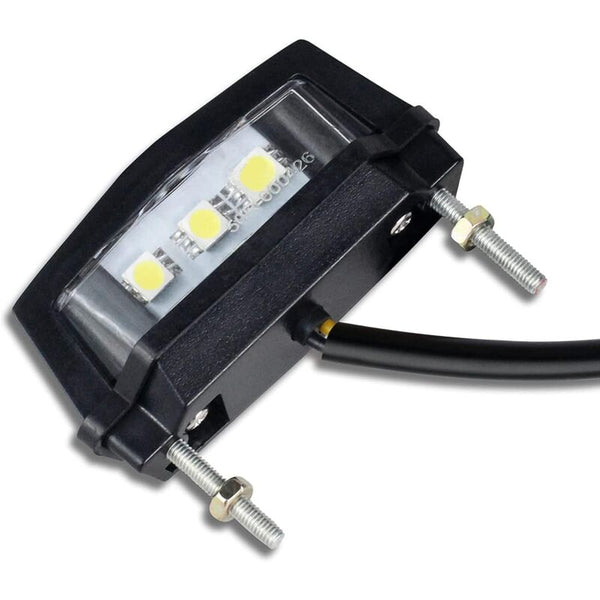 1 Pc Motorcycle License Plate Light 12V Universal Led Tail Rear Lamp White Other Motorcycle Accessories