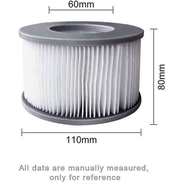 2 Pack Replacement Filters For Mspa Cartridge Pump Swimming Pools Hot Tubs And Spas Pool Filters