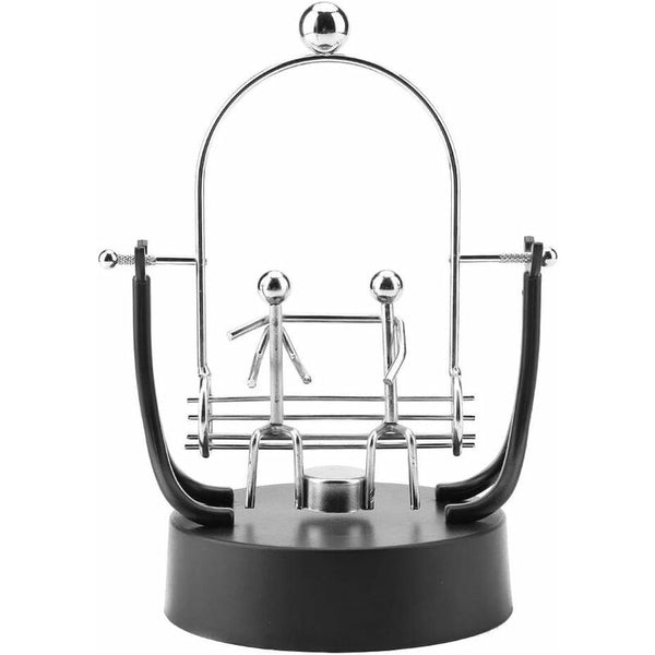 Electronic Perpetual Motion Shake Wiggle Device Swinging Balance Bicycle Physics Science Desk Toy Educational Toys