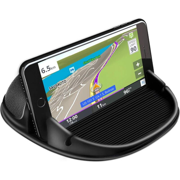 Car Phone Holder Anti Slip Dashboard Mount Cell Compatible For Other Smartphone (Black) Mounts & Holders