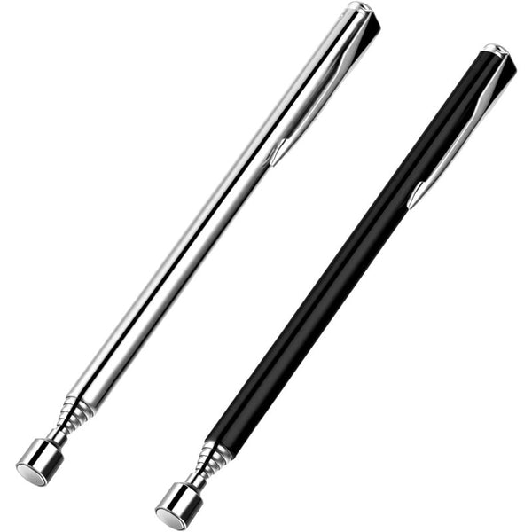 2 Pack Telescopic Magnetic Pick Up Tools With Pocket Clip 0.7Kg Extendable Metal Grabber For Picking Other Hand Tools
