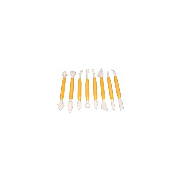 4 Pcs Set Dark Sugar Paste Modeling Tools 11 Cake Molds Muffin Pans & Baking Moulds