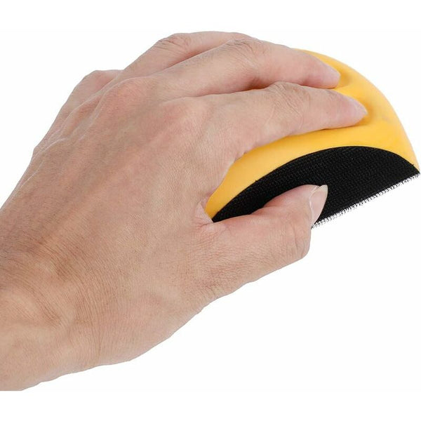 Pu Foam Hand Sanding Block With Hook And Loop For Polishing Discs Sanders
