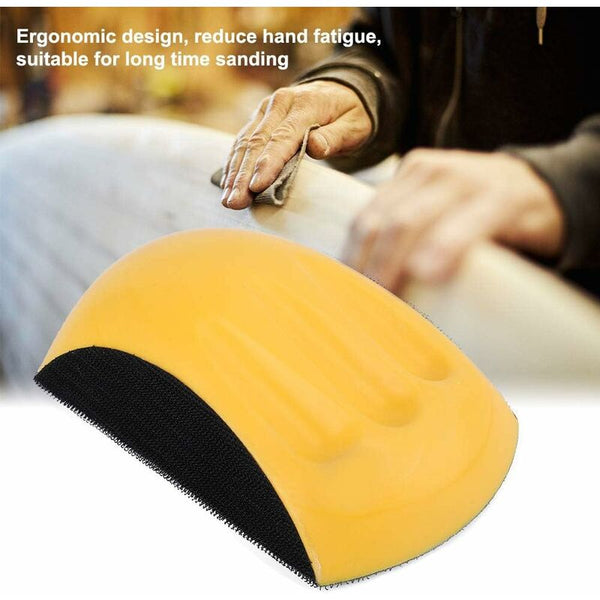 Pu Foam Hand Sanding Block With Hook And Loop For Polishing Discs Sanders