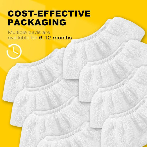 8 Pcs Microfiber Cloths For Karcher(Compatible With) Hand Nozzle Accessory Steam Cleaners Sc 1 2 3 4 5 Cleaning Towels & Cloths