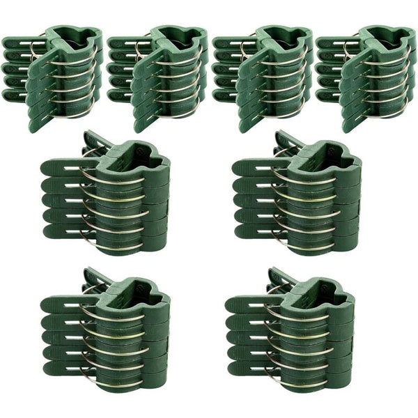 Garden For Tomatoes 40 Pcs Plant Clips Climbing Plants Reusable Support Greenhouse Gardening Plant Ties & Supports