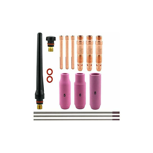 Tig Welding Accessories Wp 26 Argon Arc Equipment Adapter Sleeve Shell Ceramic Nozzle For Gun Other Welding Equipment