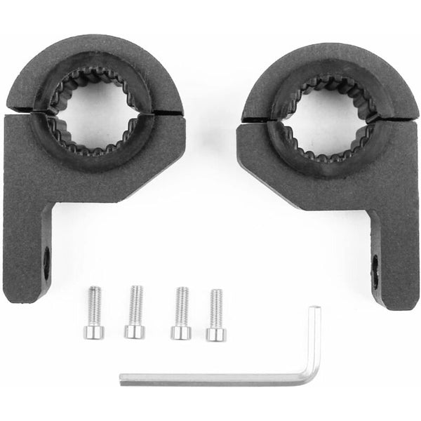 Universal 25Mm 30Mm Work Light Mounting Bracket Fog Bull Bar Bumper Holder For Off Road Vehicle Car Truck Led Car Lights