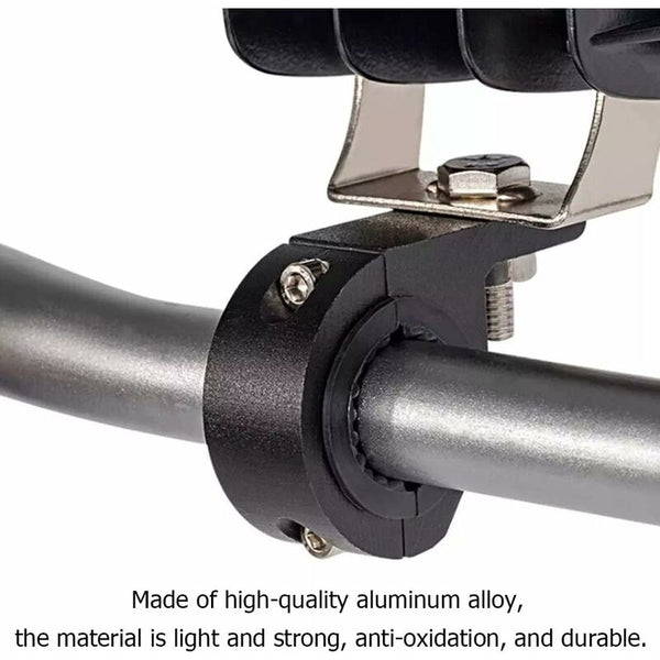 Universal 25Mm 30Mm Work Light Mounting Bracket Fog Bull Bar Bumper Holder For Off Road Vehicle Car Truck Led Car Lights