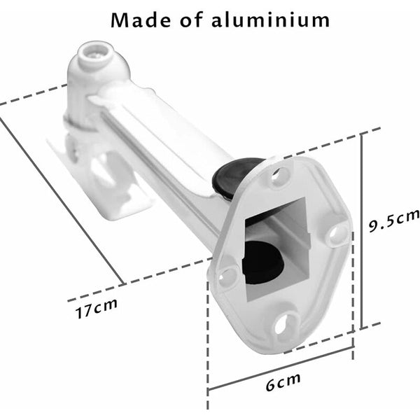 Mini Projector Wall Mount Load 3Kg Length 16 20Cm Aluminum Material For Cctv/Camera/Projector/Webcam 360 Rotation Monitor Mounts & Stands