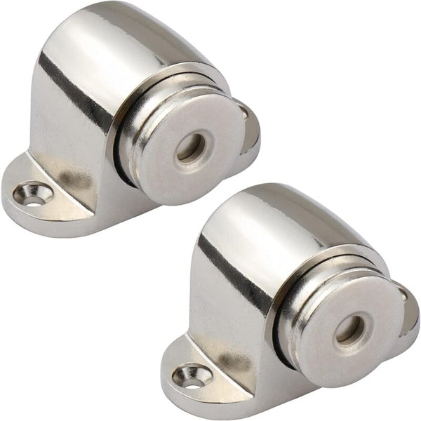 2 Pack Stainless Steel Magnetic Door Stopper Catch Door Stops