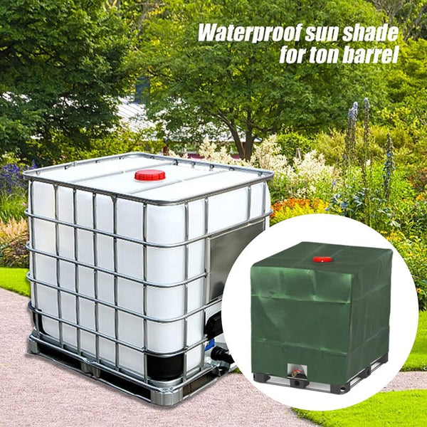 1000L Ibc Tank Cover Water Protective Dustproof Green 120 X 116 Cm Other Watering Equipment